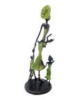 Bronze 3 enfants 35 cm vert Bronzes d'Afrique