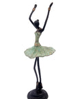 Ballerine 25 cm vert n°2 Bronzes d'Afrique