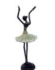 Ballerine 25 cm vert n°2 Bronzes d'Afrique