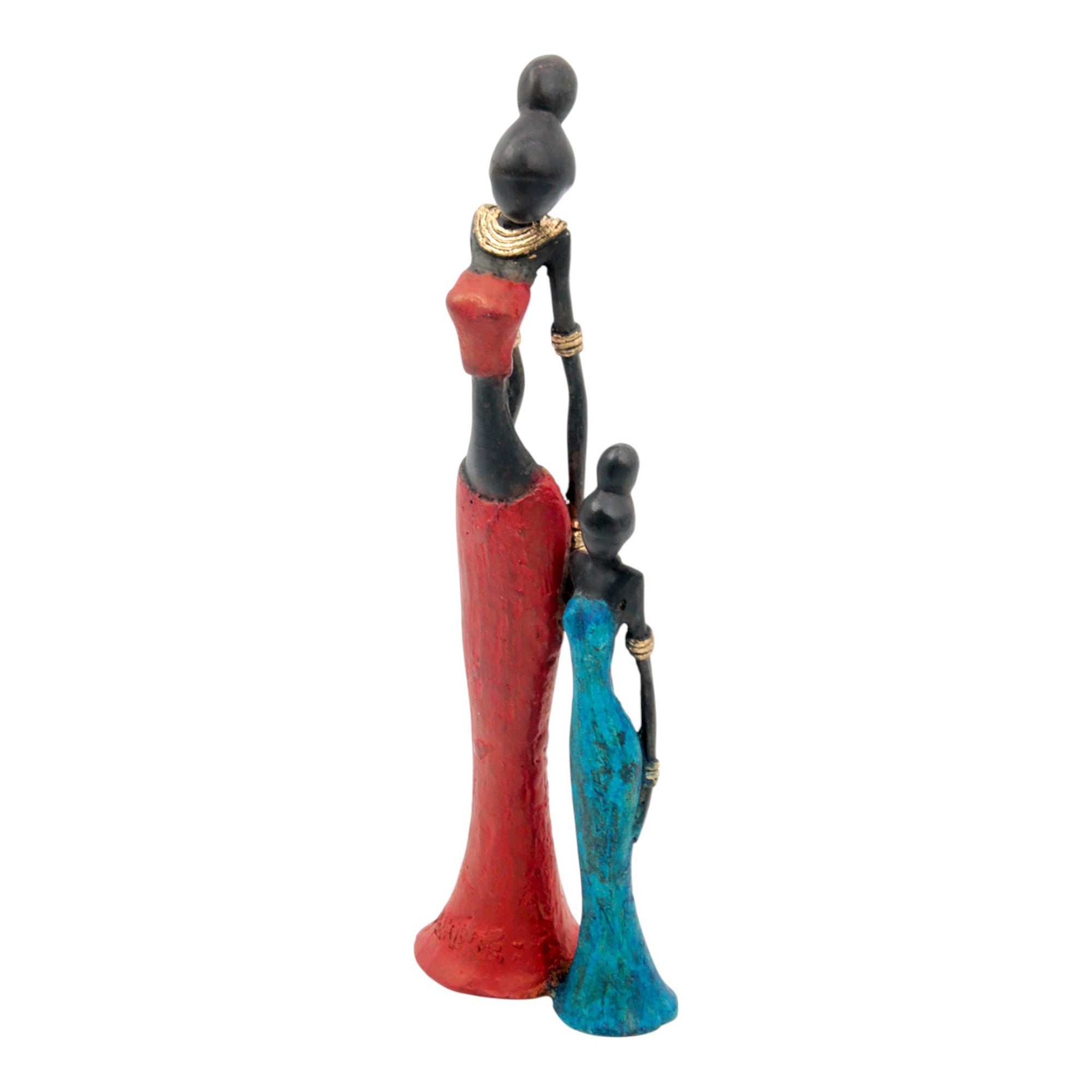 Bronze Mohamadi Dermé 30 cm rouge n°4