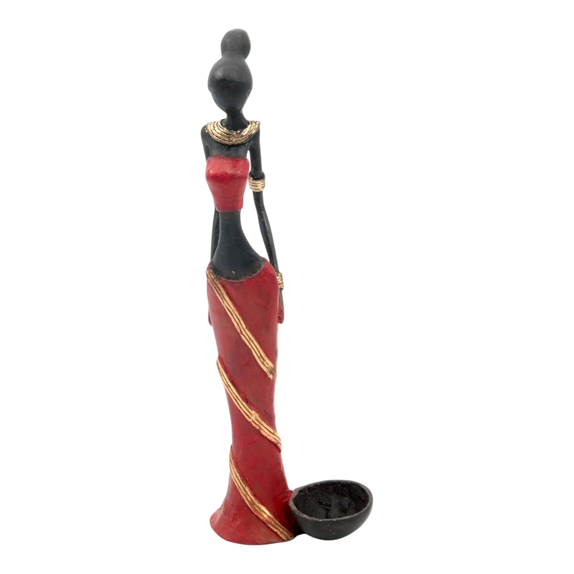 Bronze Mohamadi Dermé 30 cm rouge n°5