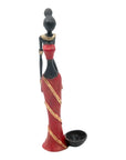 Bronze Mohamadi Dermé 30 cm rouge n°5