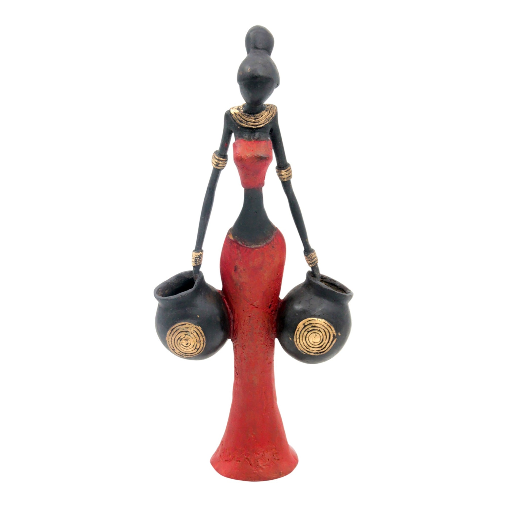 Bronze Mohamadi Dermé 30 cm rouge n°6