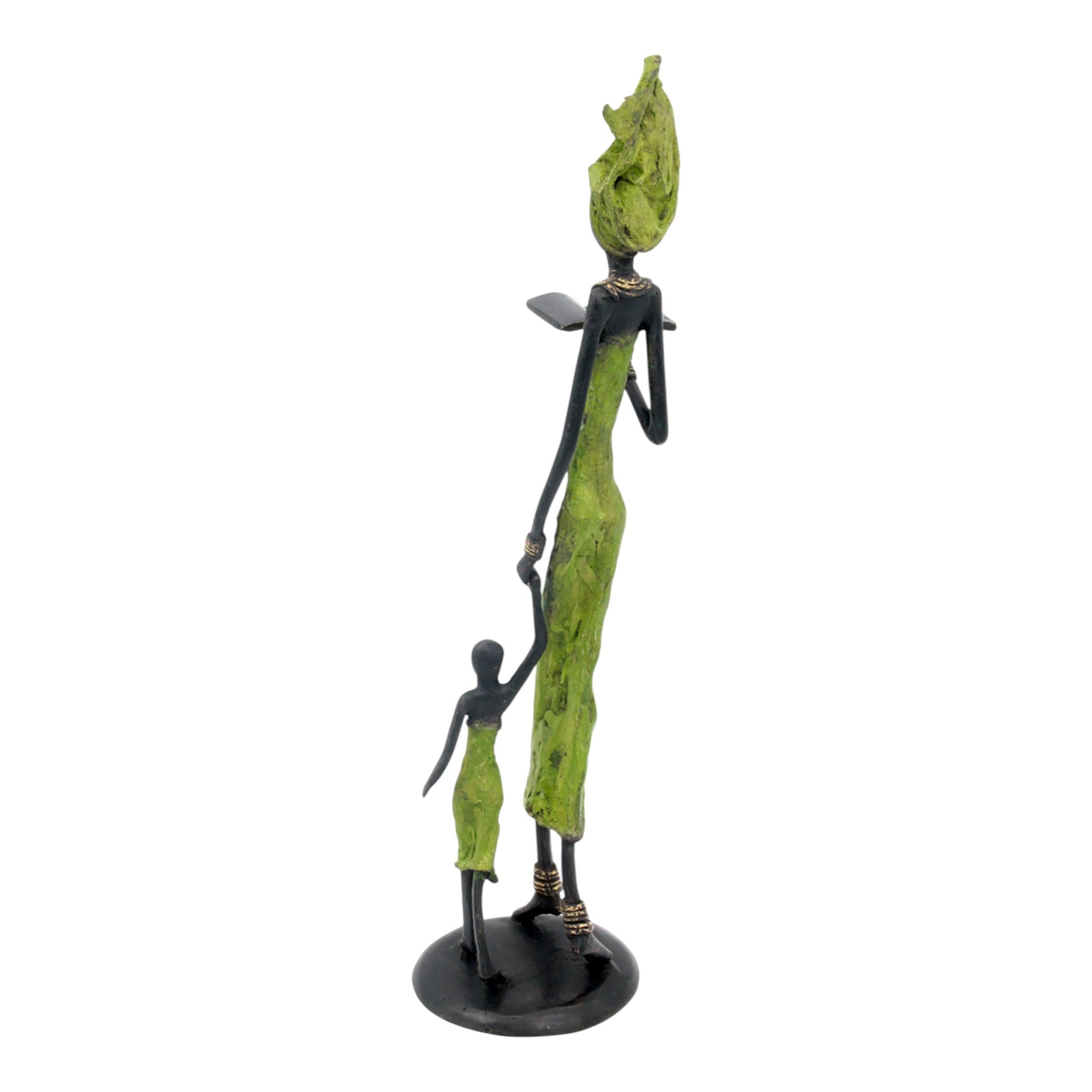 Bronze 35 cm vert n°1