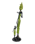 Bronze 35 cm vert n°1