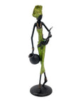 Bronze 35 cm vert n°2