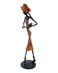 Bronze 35 cm marron n°7