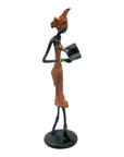 Bronze 35 cm marron n°7