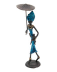 Bronze 25 cm bleu n°11