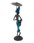 Bronze 25 cm bleu n°11