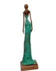 Bronze Issouf 55 cm vert n°3 Bronzes d'Afrique