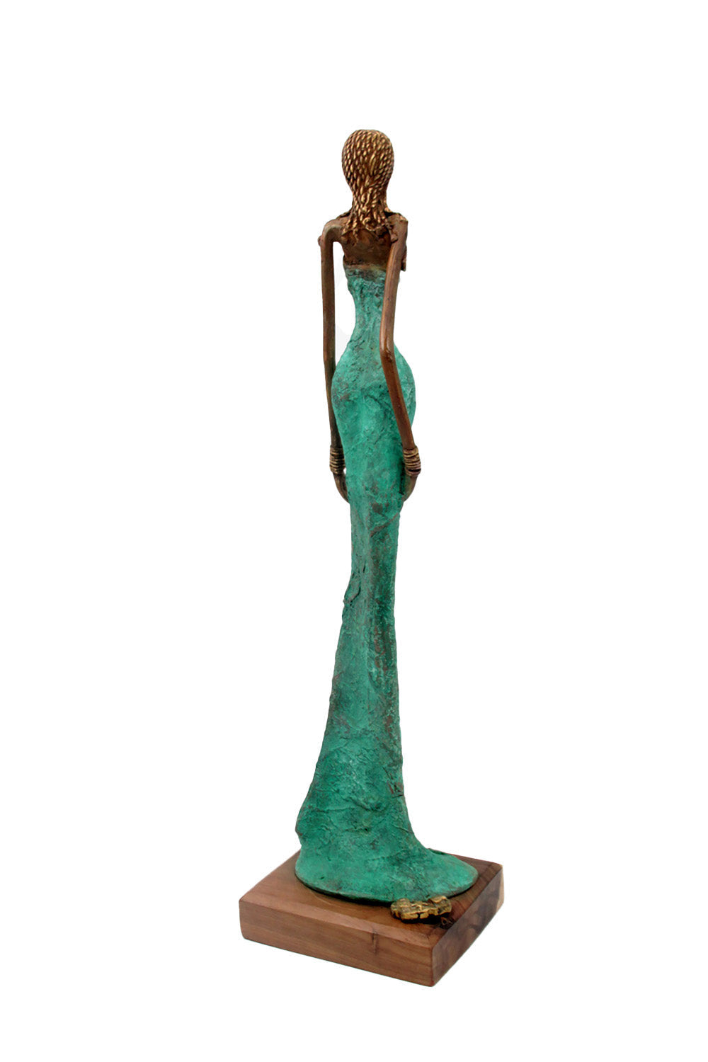 Bronze Issouf 55 cm vert n°3 Bronzes d'Afrique