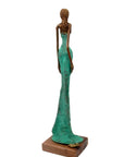 Bronze Issouf 55 cm vert n°3 Bronzes d'Afrique
