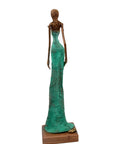 Bronze Issouf 55 cm vert n°3 Bronzes d'Afrique