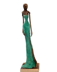 Bronze Issouf 55 cm vert n°3 Bronzes d'Afrique