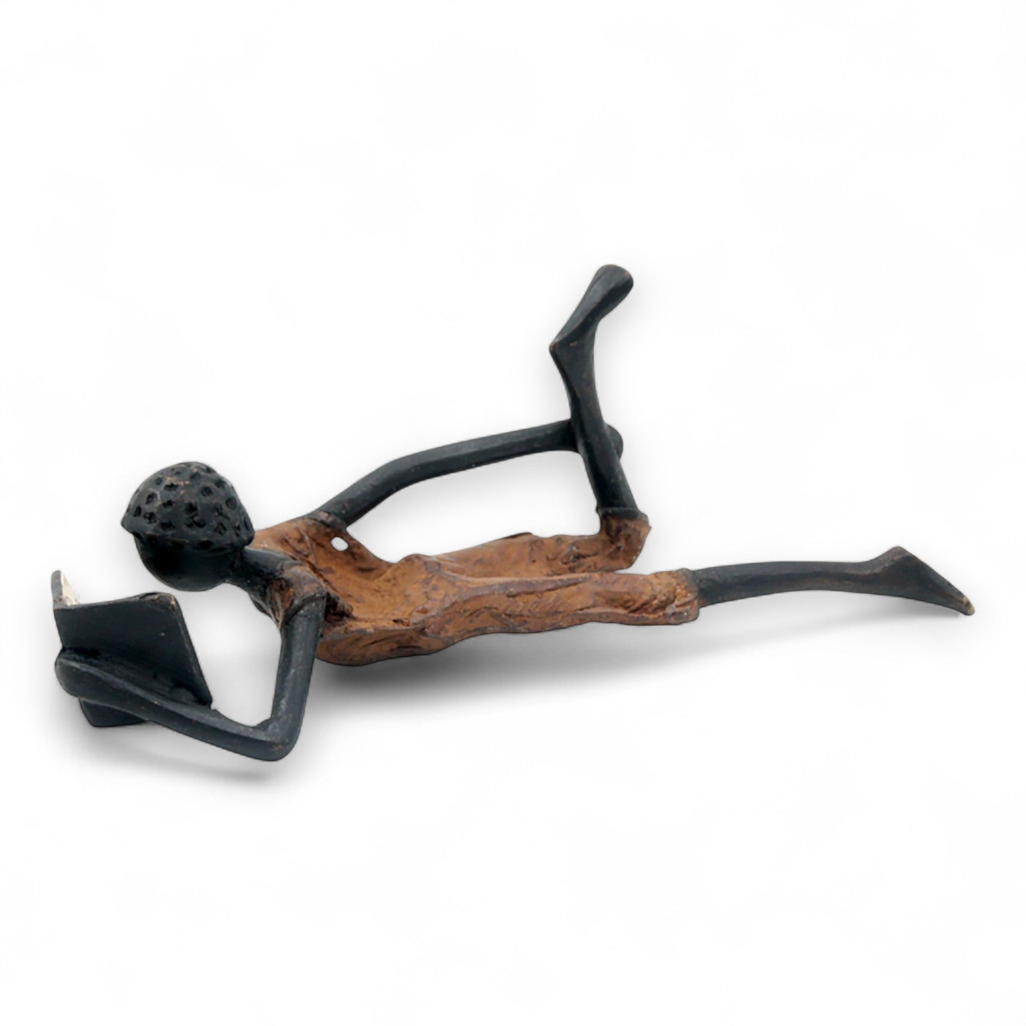 Bronze allongé 20 cm marron n°3