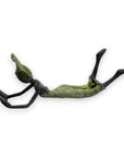 Bronze allongé 20 cm vert n°8