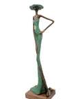 Bronze Issouf 55 cm vert n°6 Bronzes d'Afrique