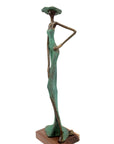 Bronze Issouf 55 cm vert n°6 Bronzes d'Afrique