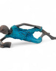 Bronze allongé 20 cm bleu n°6