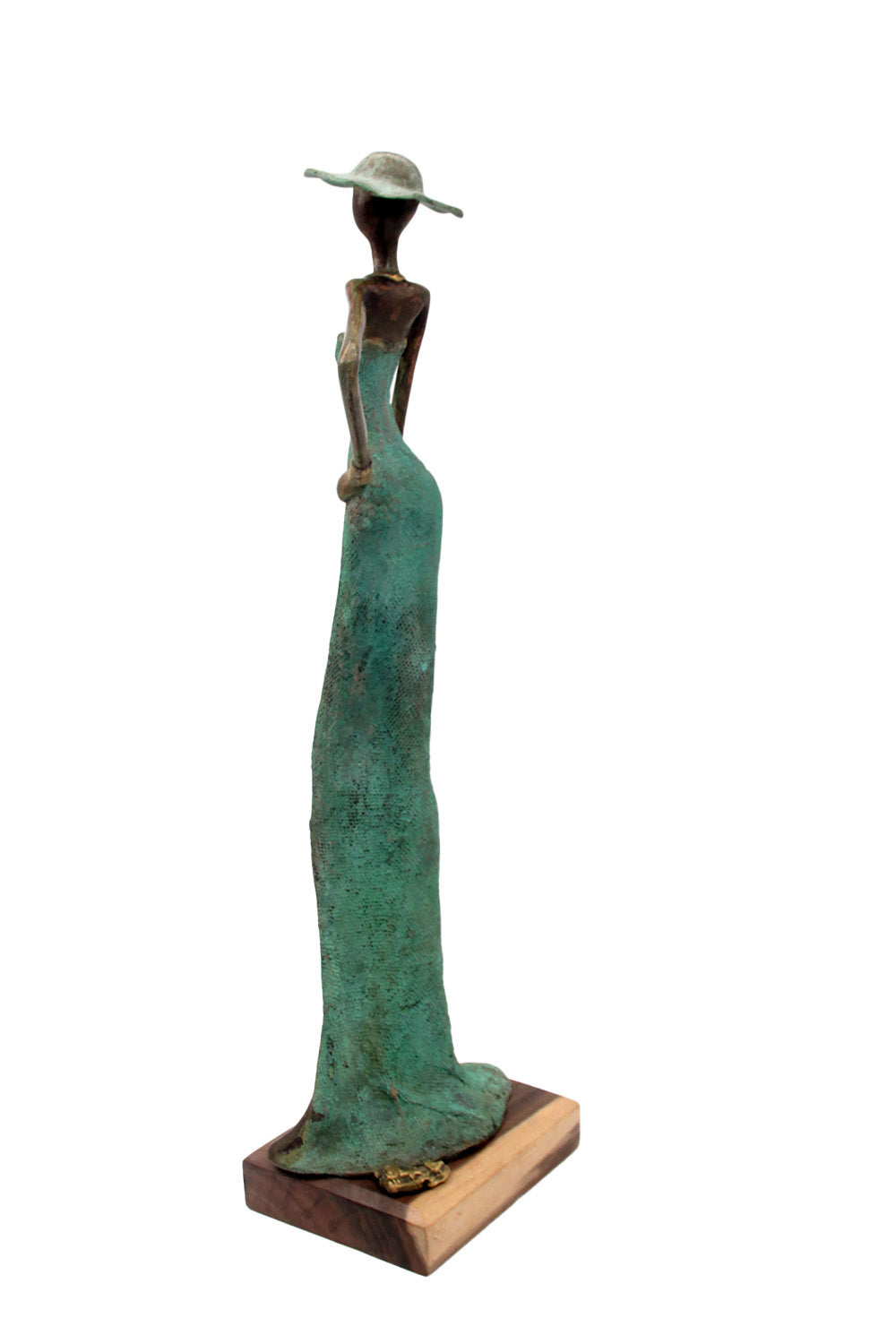 Bronze Issouf 55 cm vert n°6 Bronzes d'Afrique