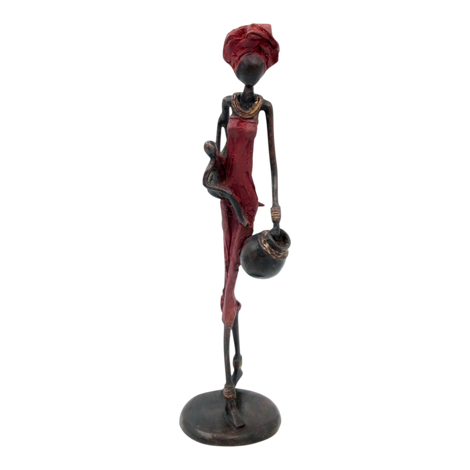 Bronze 35 cm rouge n°1