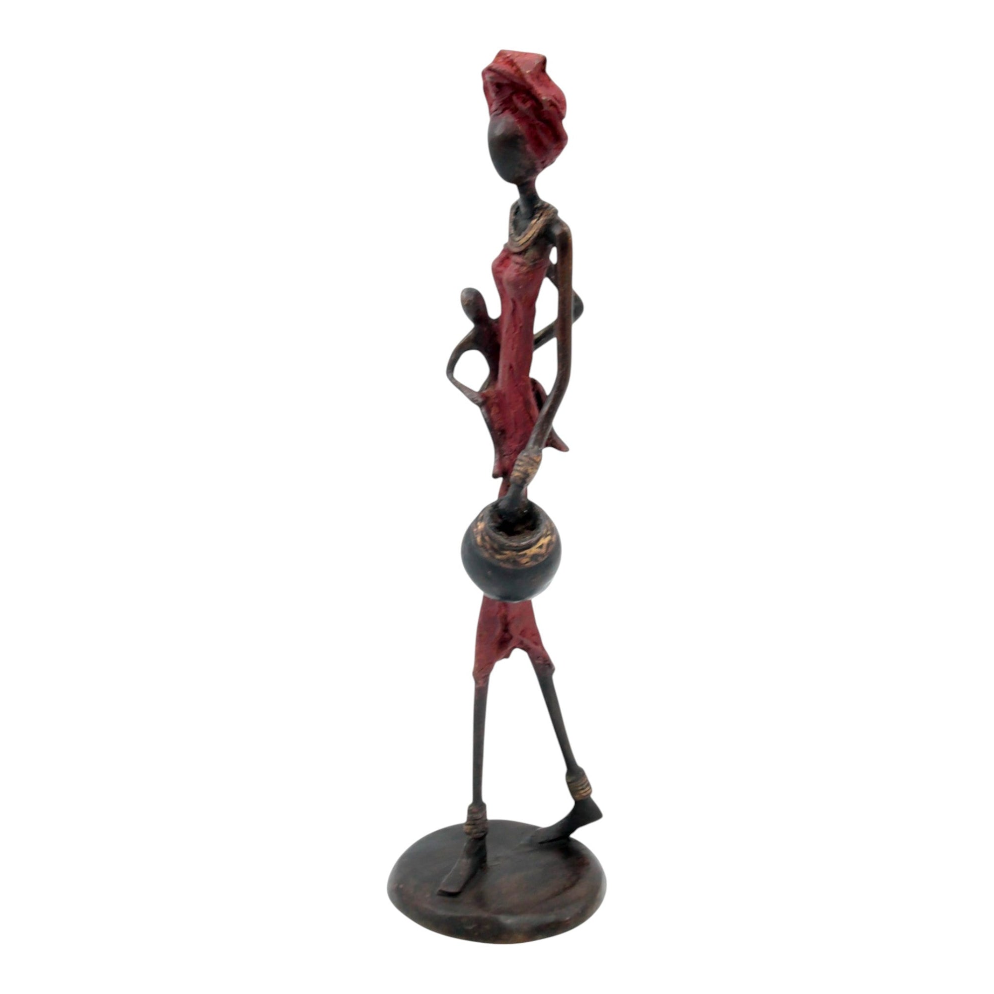 Bronze 35 cm rouge n°1