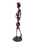 Bronze 35 cm rouge n°1