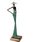 Bronze Issouf 55 cm vert n°6 Bronzes d'Afrique