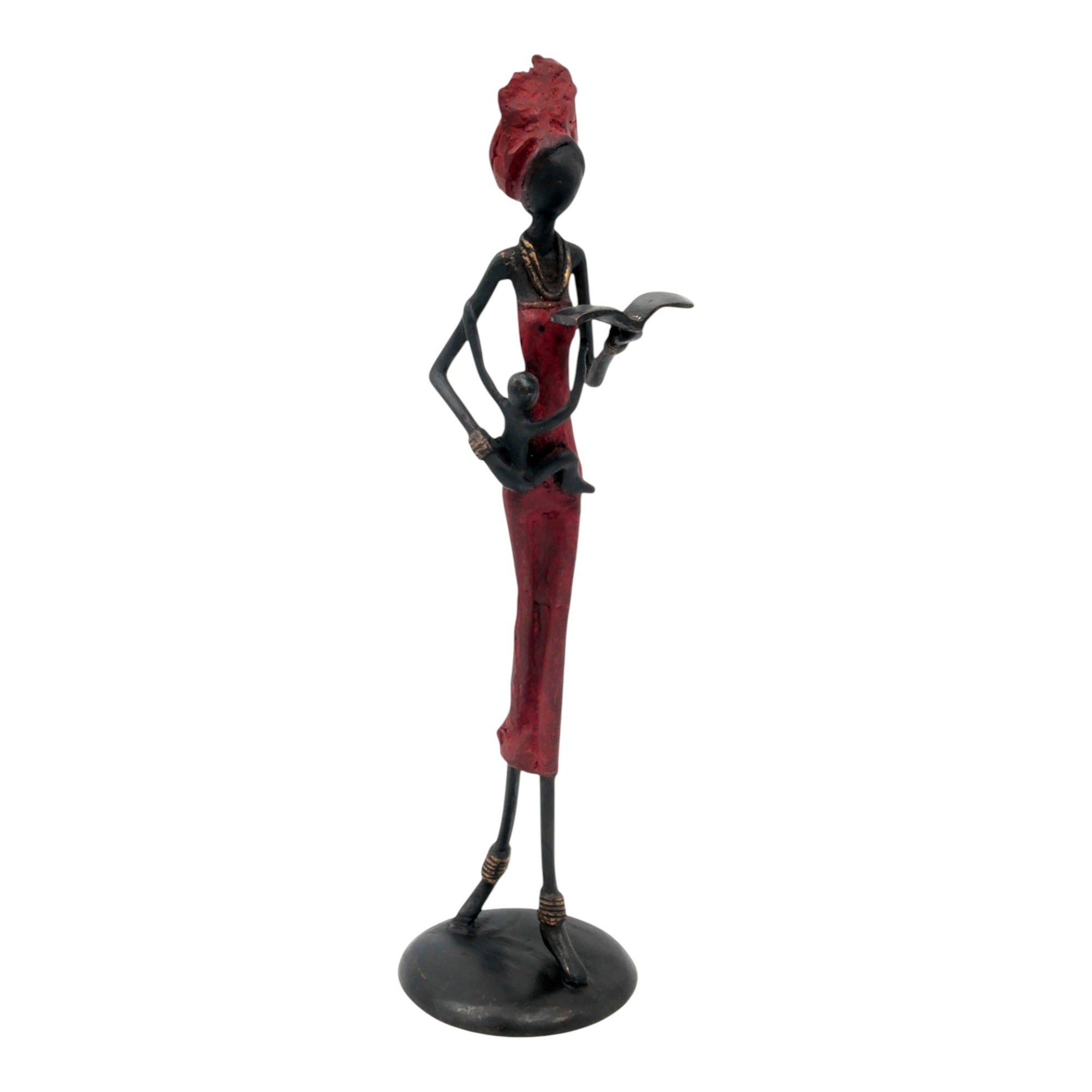 Bronze 35 cm rouge n°3