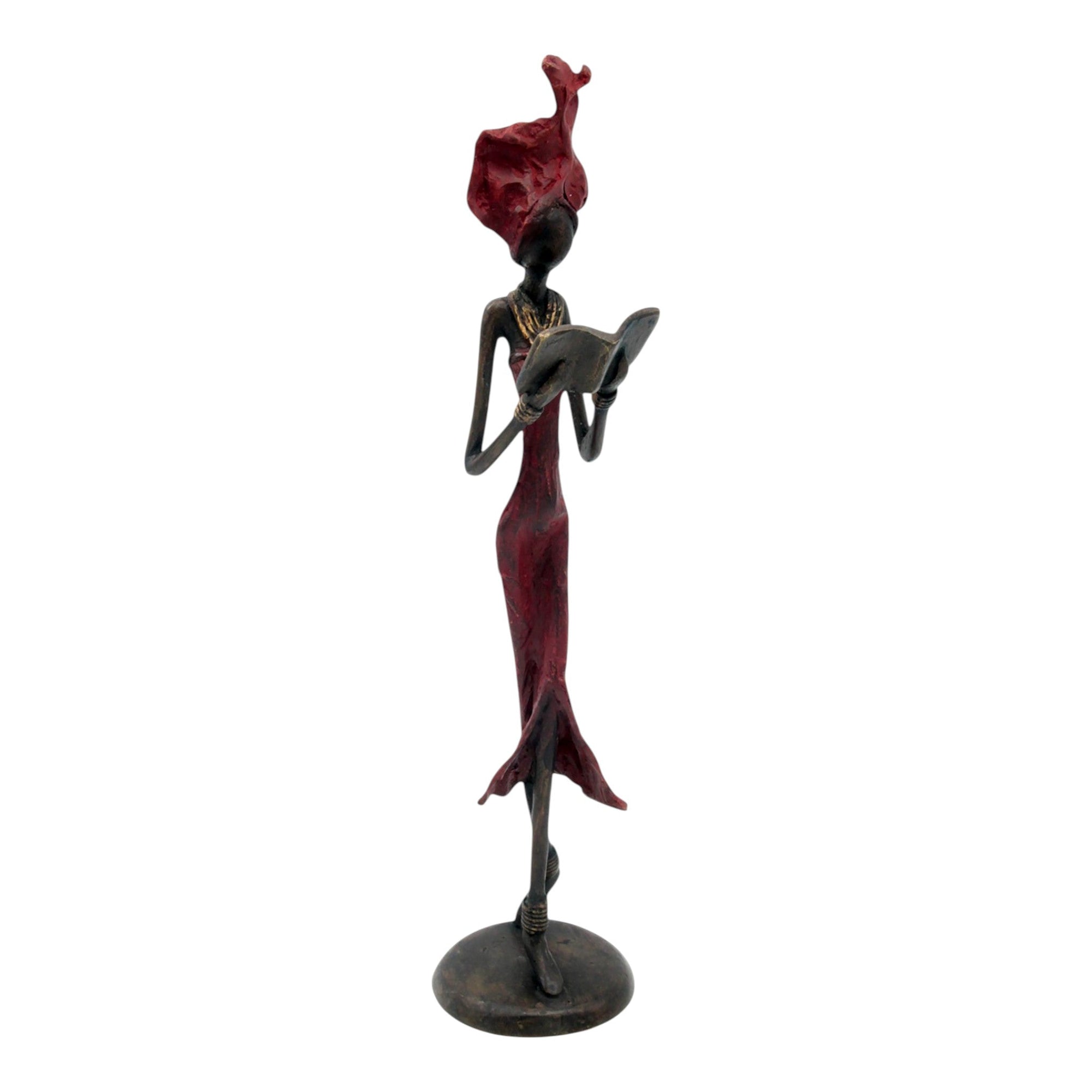 Bronze 35 cm rouge n°4