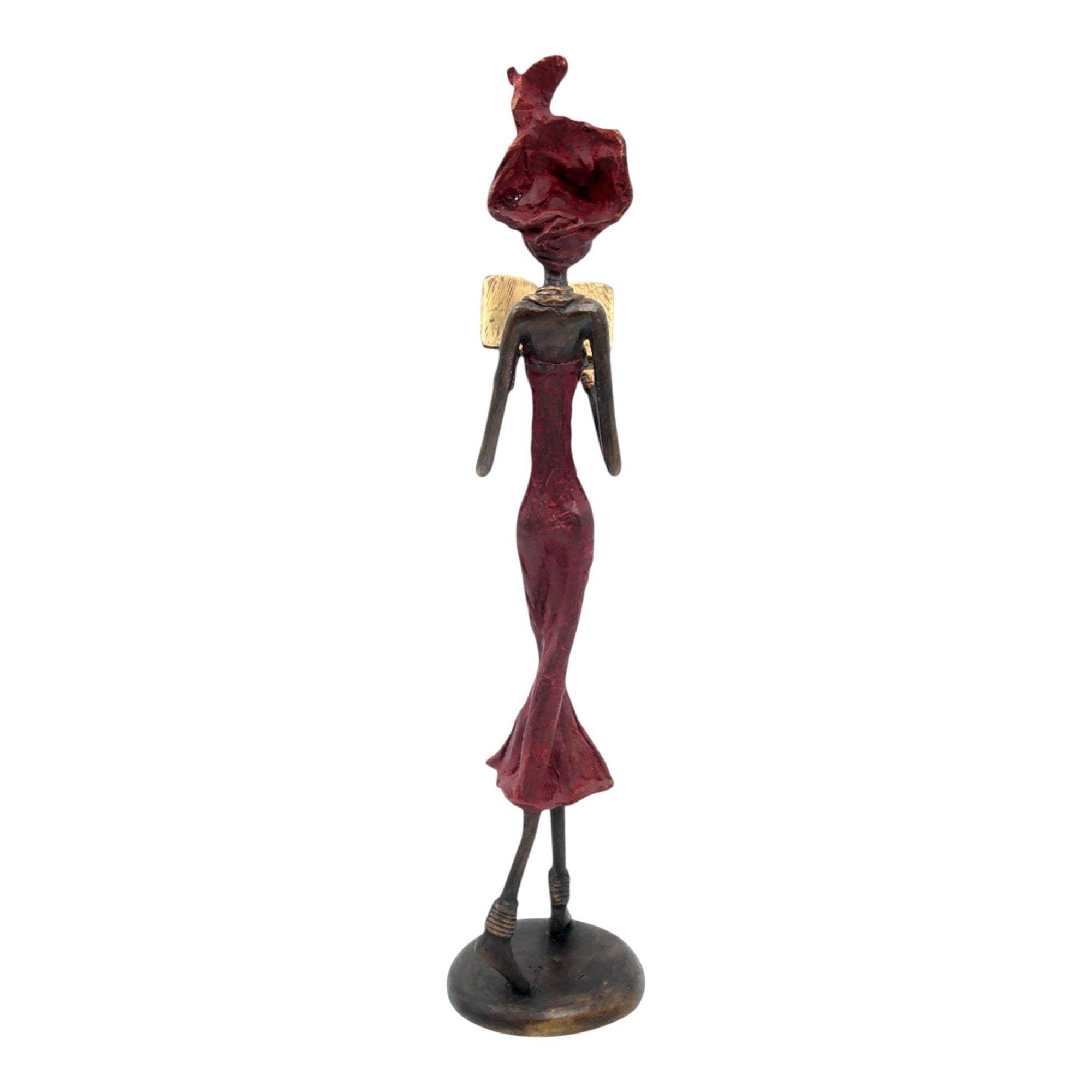 Bronze 35 cm rouge n°4