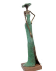 Bronze Issouf 55 cm vert n°6 Bronzes d'Afrique