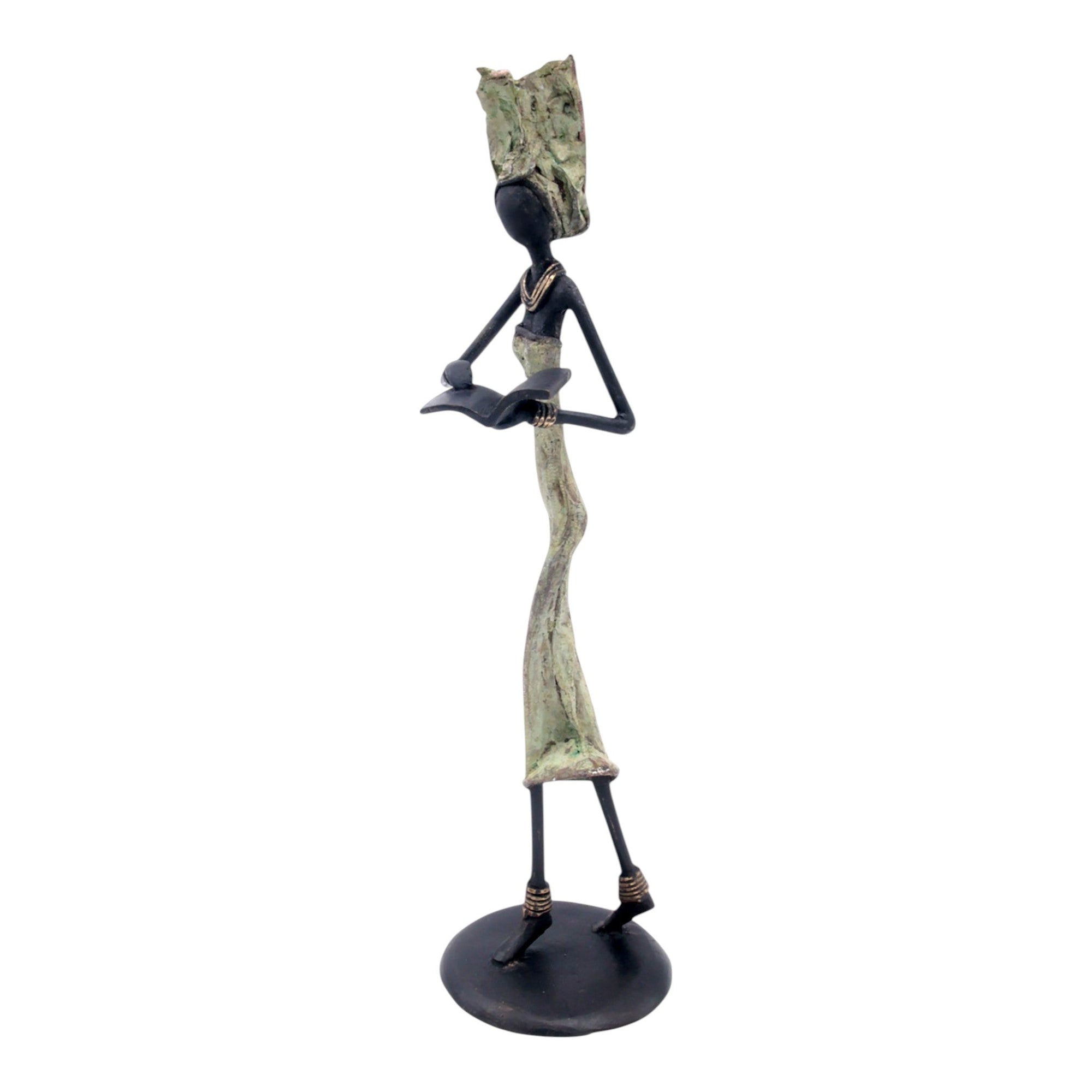 Bronze 35 cm vert n°13