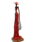 Bronze Issouf 55 cm rouge n°2 Bronzes d'Afrique