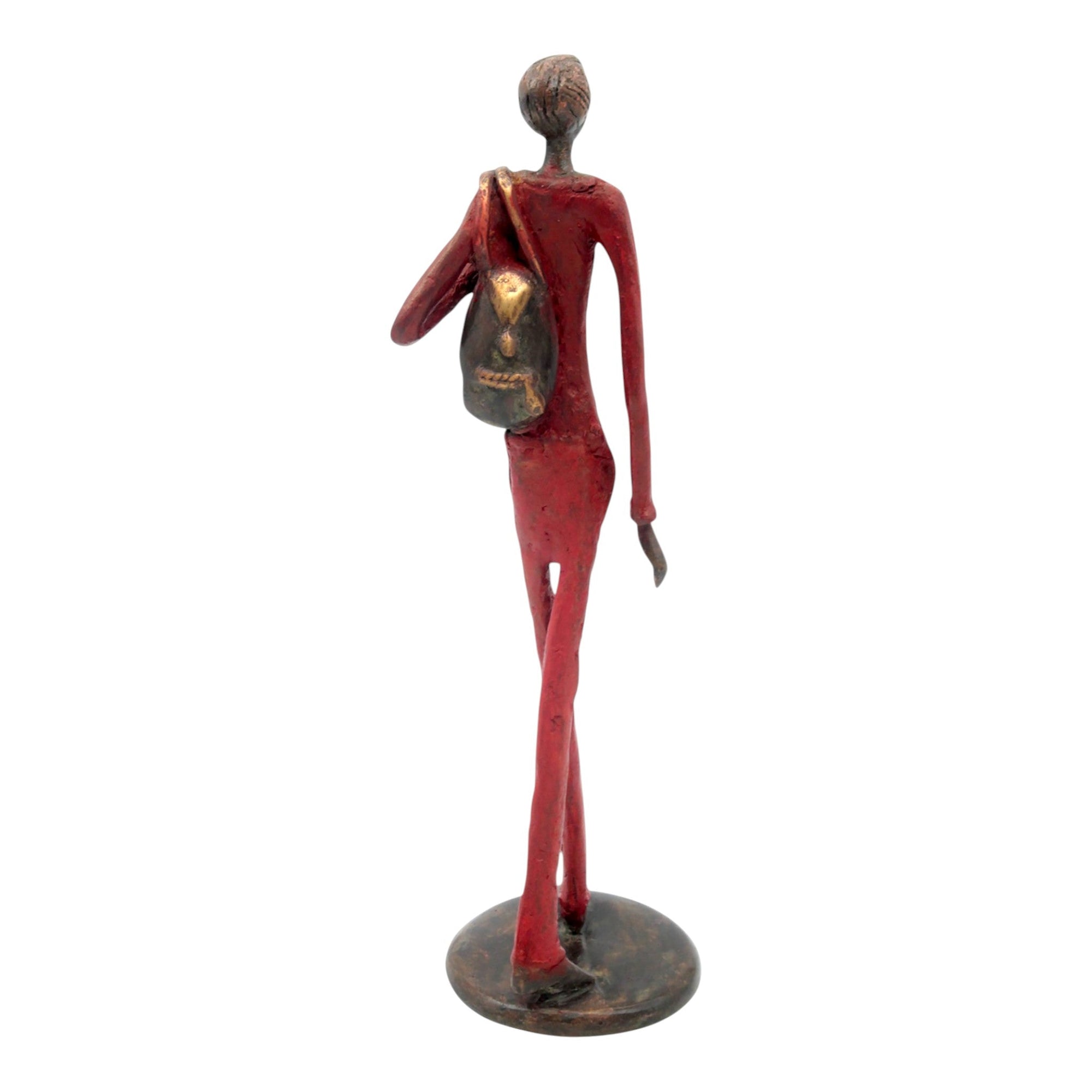 Homme 35 cm rouge n°2