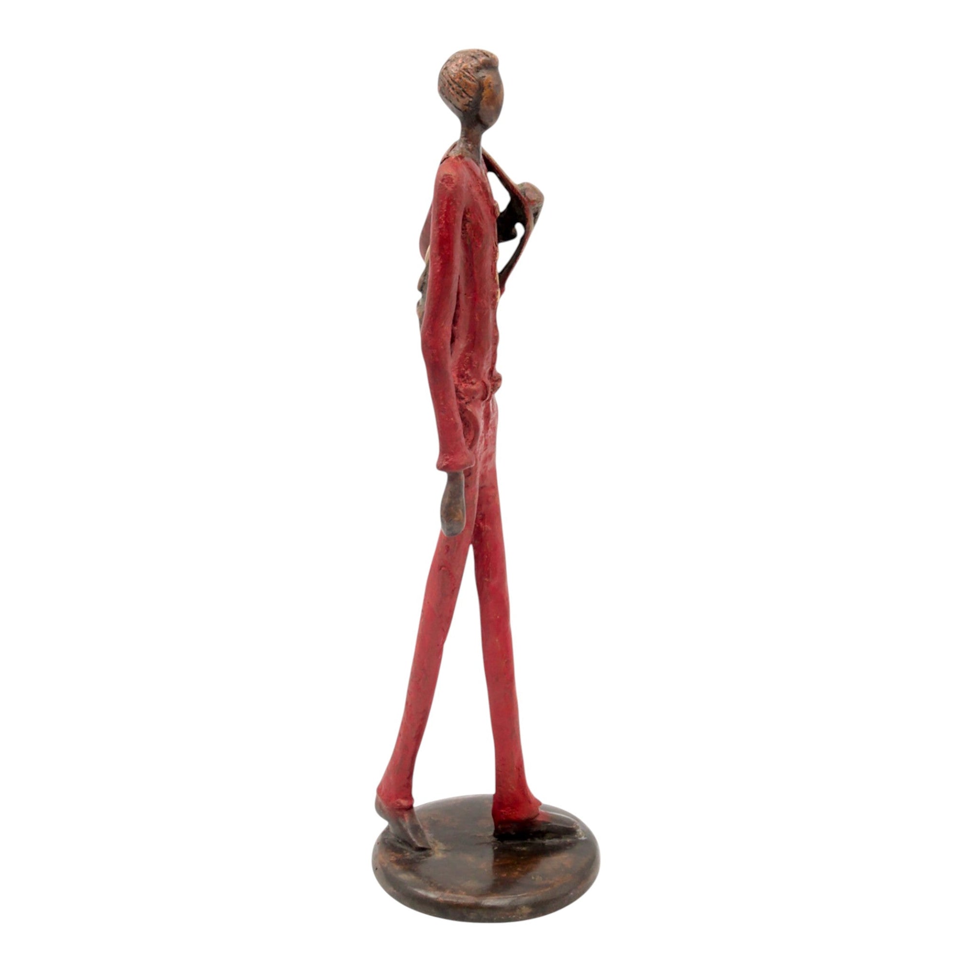 Homme 35 cm rouge n°2