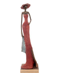 Bronze Issouf 55 cm rouge n°2 Bronzes d'Afrique