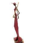 Bronze Issouf 55 cm rouge n°3 Bronzes d'Afrique