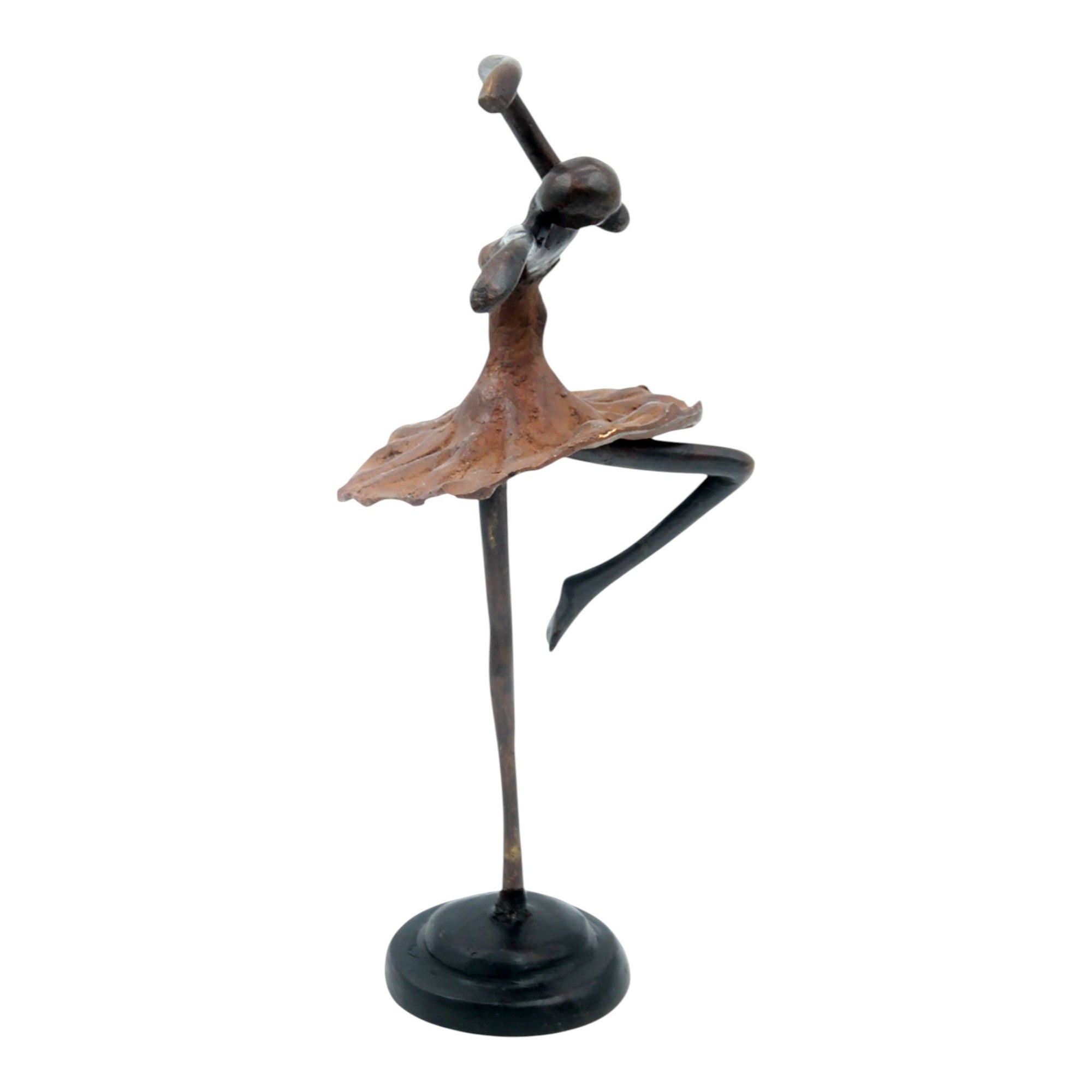 Ballerine 25 cm marron n°1