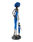 Bronze 35 cm bleu n°16