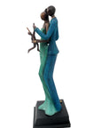 Bronze Issouf couple 55 cm bleu n°1 Bronzes d'Afrique