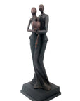 Bronze Issouf couple 55 cm noir n°1 Bronzes d'Afrique