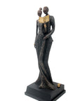 Bronze Issouf couple 55 cm noir n°2 Bronzes d'Afrique