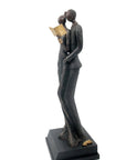 Bronze Issouf couple 55 cm noir n°2 Bronzes d'Afrique