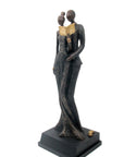 Bronze Issouf couple 55 cm noir n°2 Bronzes d'Afrique