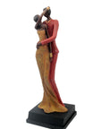 Bronze Issouf couple 55 cm rouge n°1 Bronzes d'Afrique