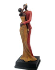 Bronze Issouf couple 55 cm rouge n°1 Bronzes d'Afrique