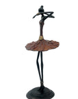 Ballerine 45 cm marron n°2 Bronzes d'Afrique