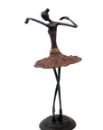 Ballerine 45 cm marron n°2 Bronzes d'Afrique